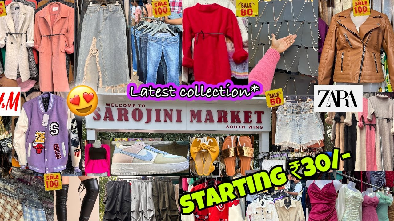 Sarojini Nagar Market Delhi | Latest Collection 2023 With Shop Number #sarojininagarmarketdelhi