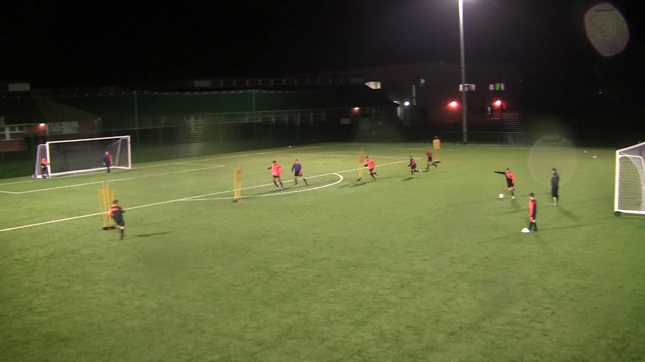 Great Save at end of drill - footage taken with Vantage Point portable video tower