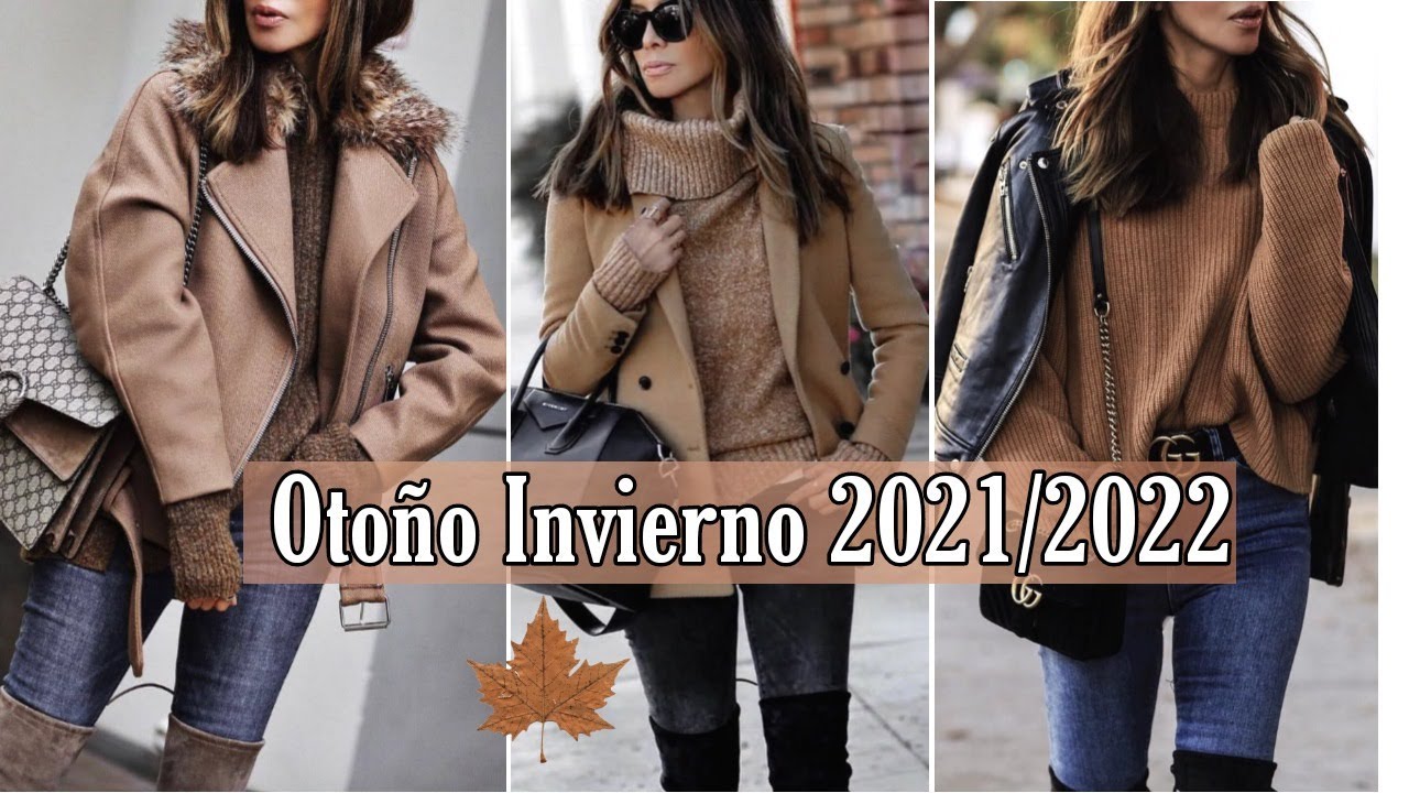 OUTFITS CL&Aacute;SICOS DE OTO&Ntilde;O INVIERNO 2021 2022/ MODA OTO&Ntilde;O INVIERNO /TENDENCIAS OTO&Ntilde;O INVIERNO 2021