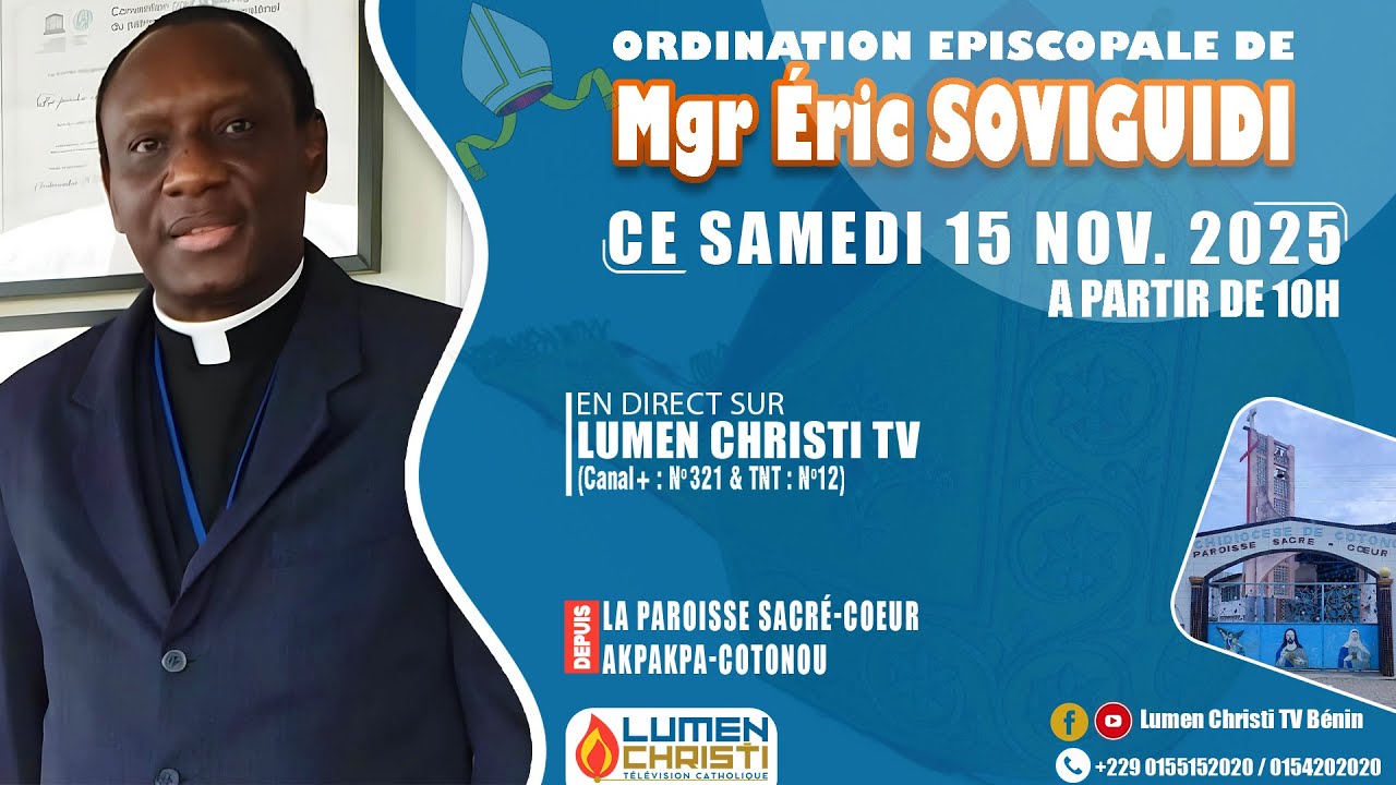 Messe du sacre épiscopal de Mgr Éric SOVIGUIDI
