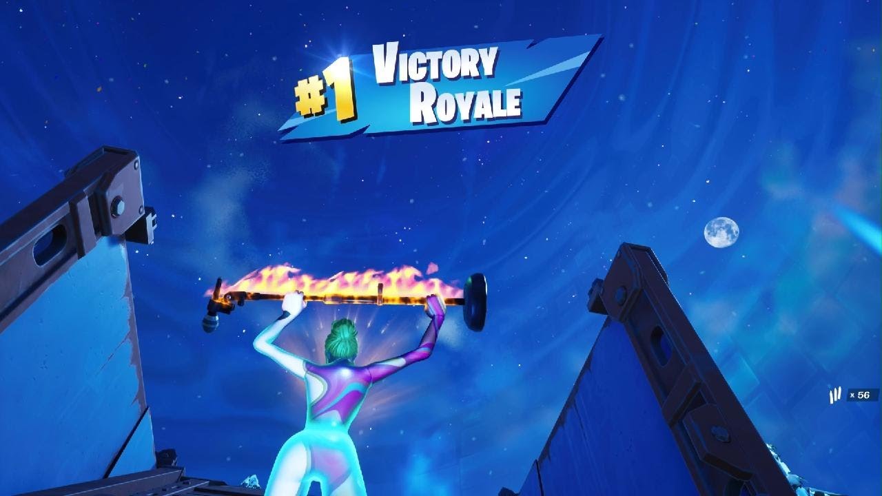 *NEW* FEMALE GREEN PARTY DIVA SKIN IN FORTNITE PS5 + A VICTORY ROYALE WIN! (SOLO)