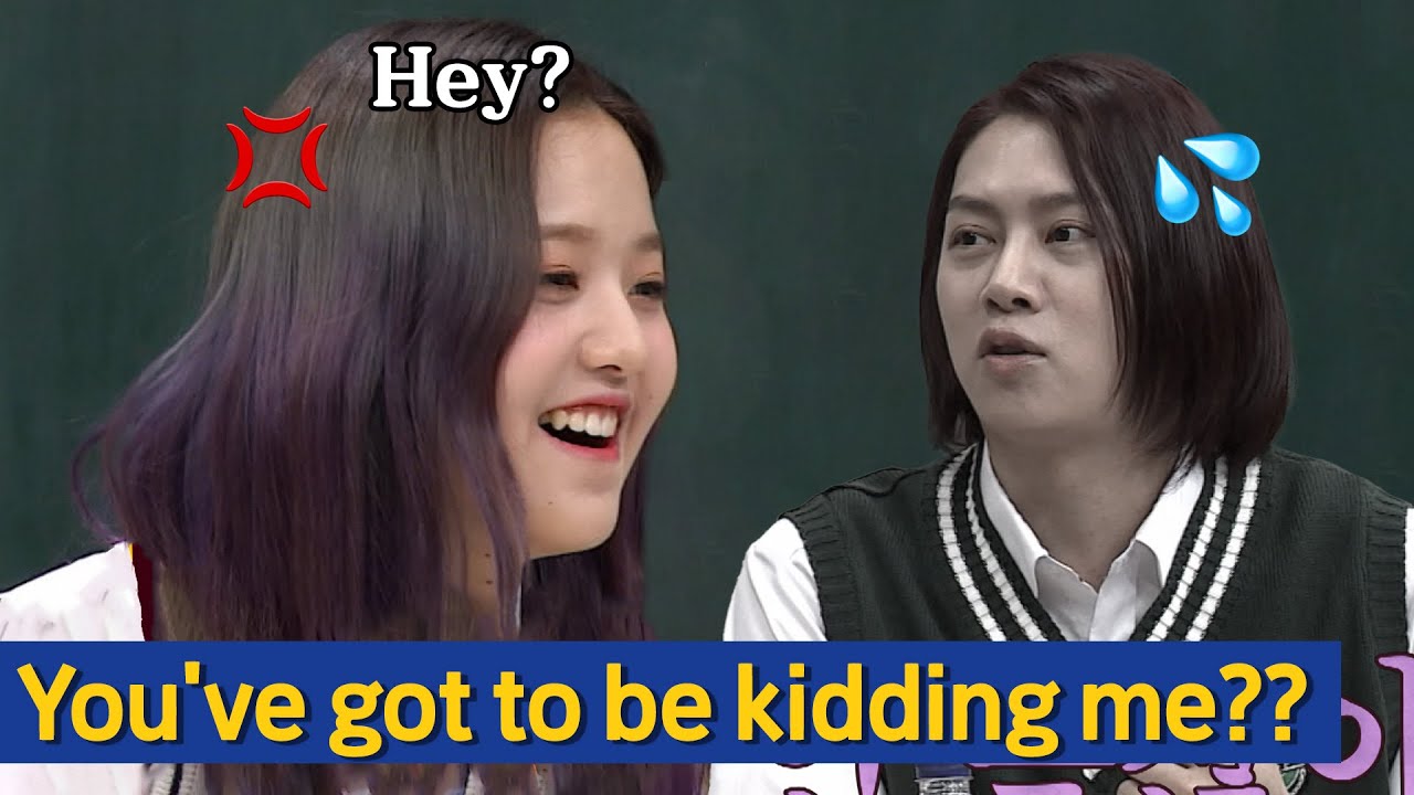 [Knowing Bros] Wonyoung's Maknae on Top Moments 😈 (Heechul vs Wonyoung 🤣)