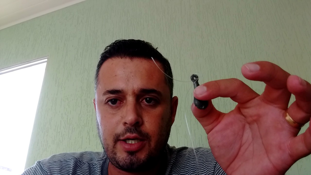 Chicote de missangas para pesca de tainha e parati