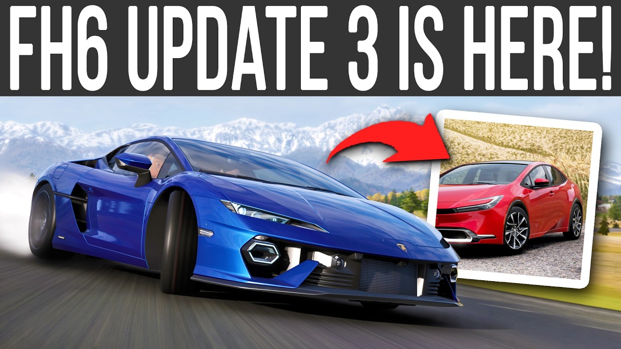 ОБНОВЛЕНИЕ 3 В Forza Horizon 6: НОВЫЕ АВТОМОБИЛИ И ПЕРЕРАБОТКА ТЮНИНГА!