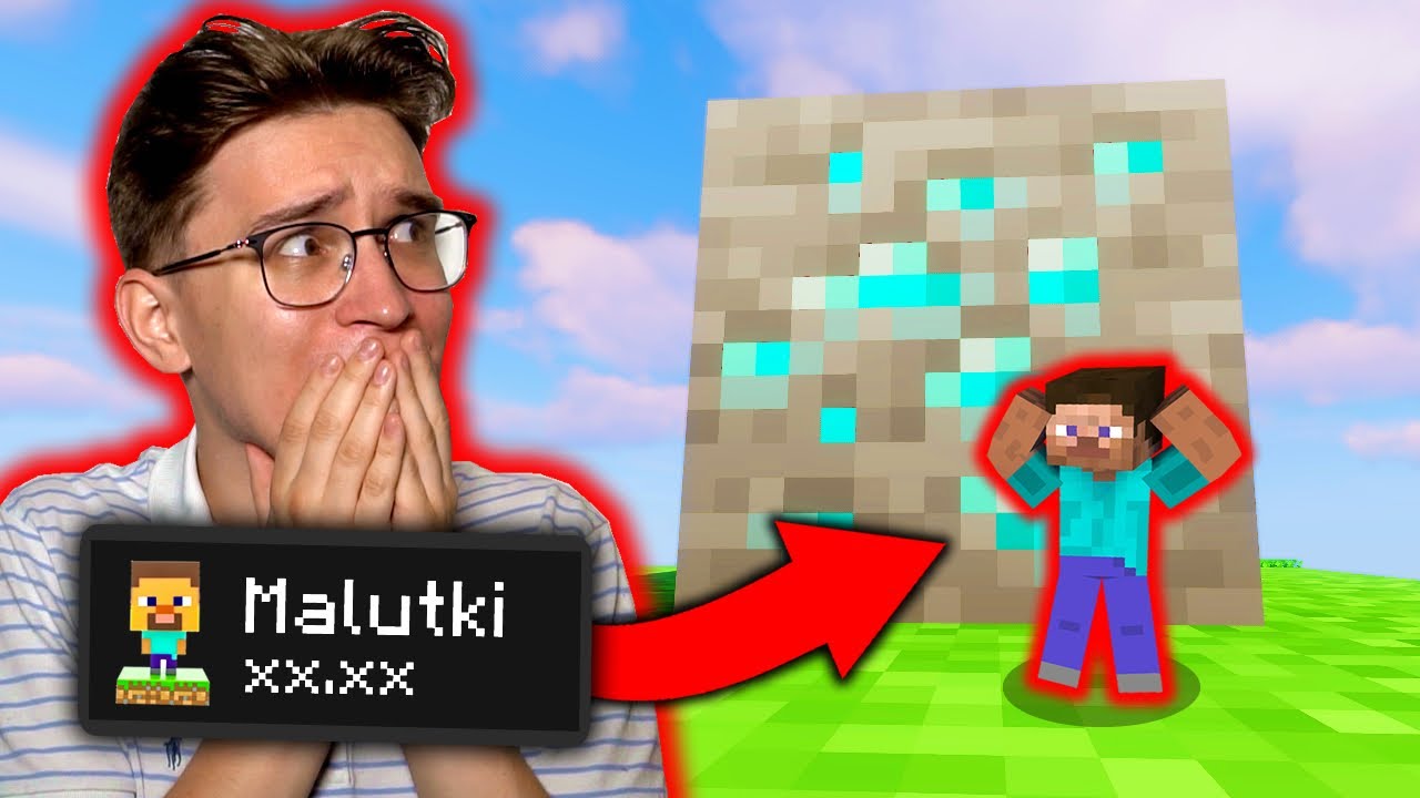 MINECRAFT, ale jestem ᵐᵃˡᵘᵗᵏᶦ 🤷‍♂️