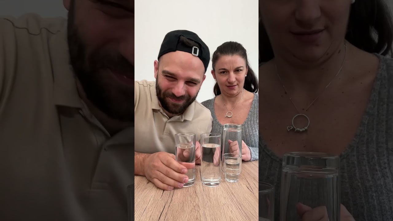 D&eacute;fi des trois verres #funny #jeu #drole #fun