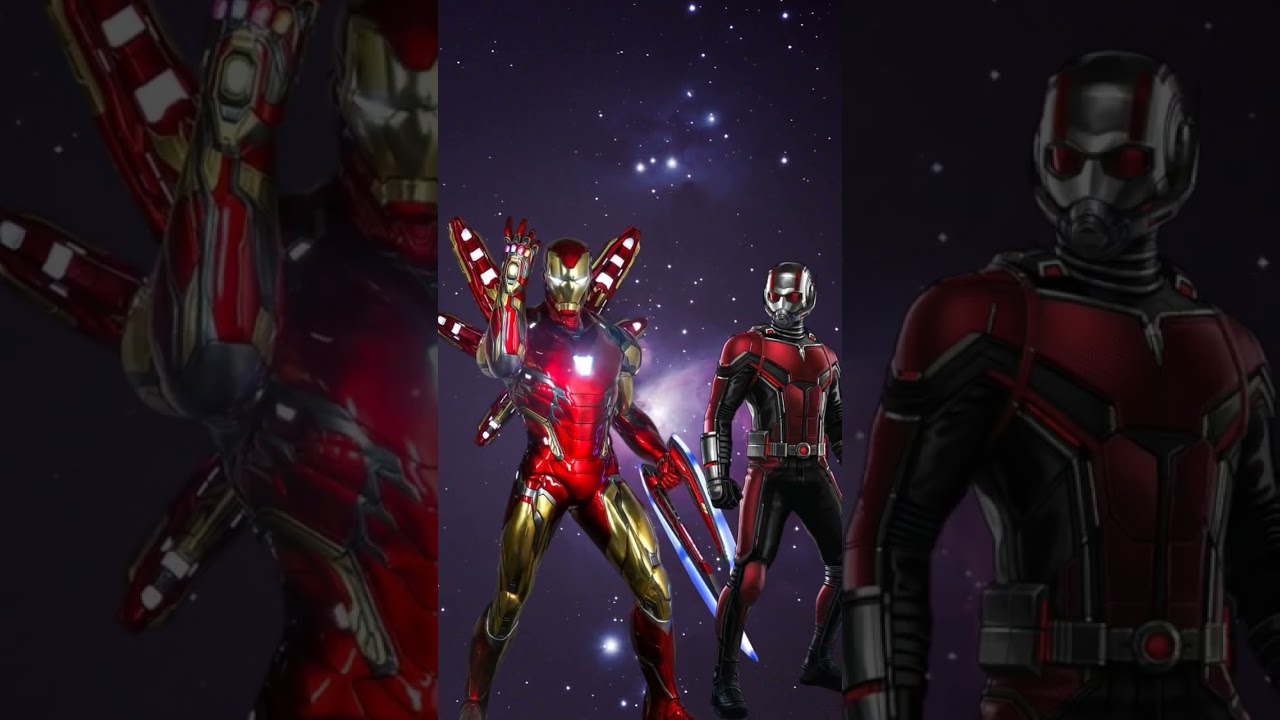 Ironman with infinity stone VS Marvel and DC ⚡ #shorts #marvel #dc