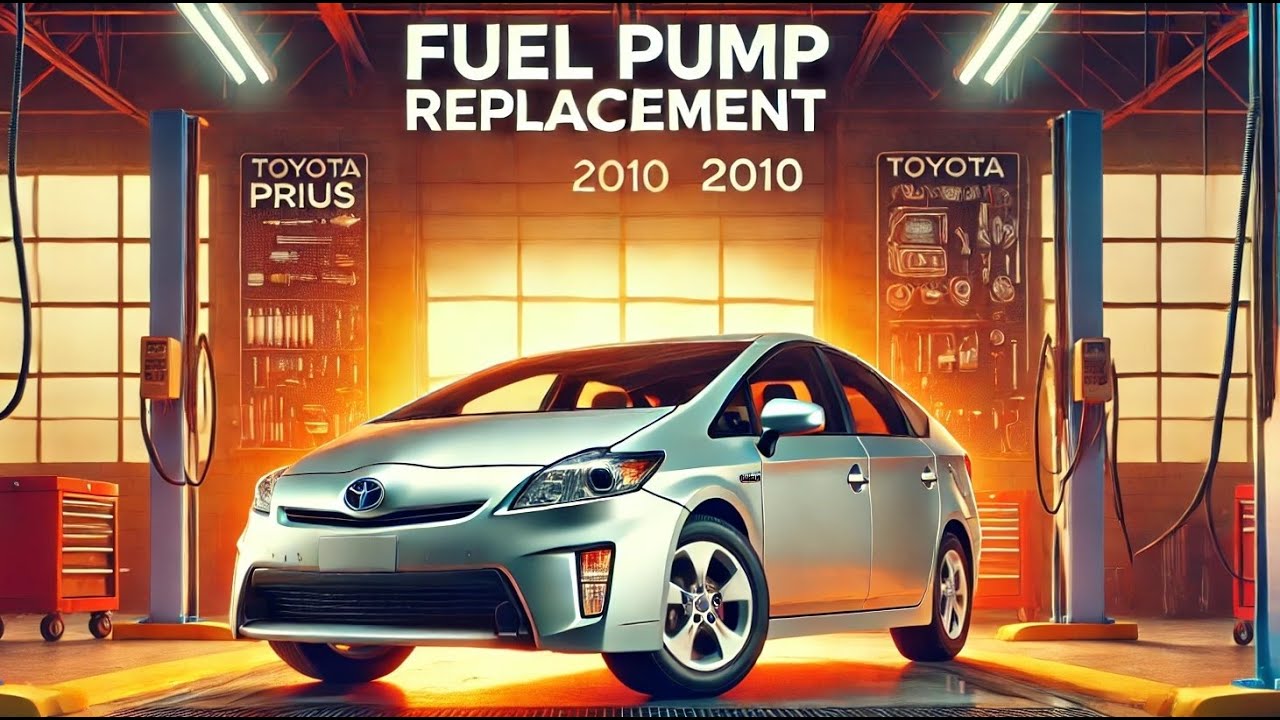 2010 Toyota Prius Fix P0171 Error, Fuel pump replacement.