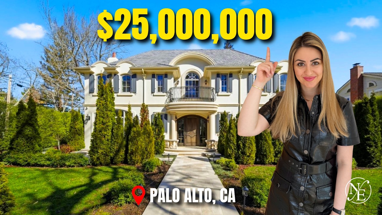Touring a $25,000,000 Mansion in Palo Alto’s Most Prestigious Neighborhood