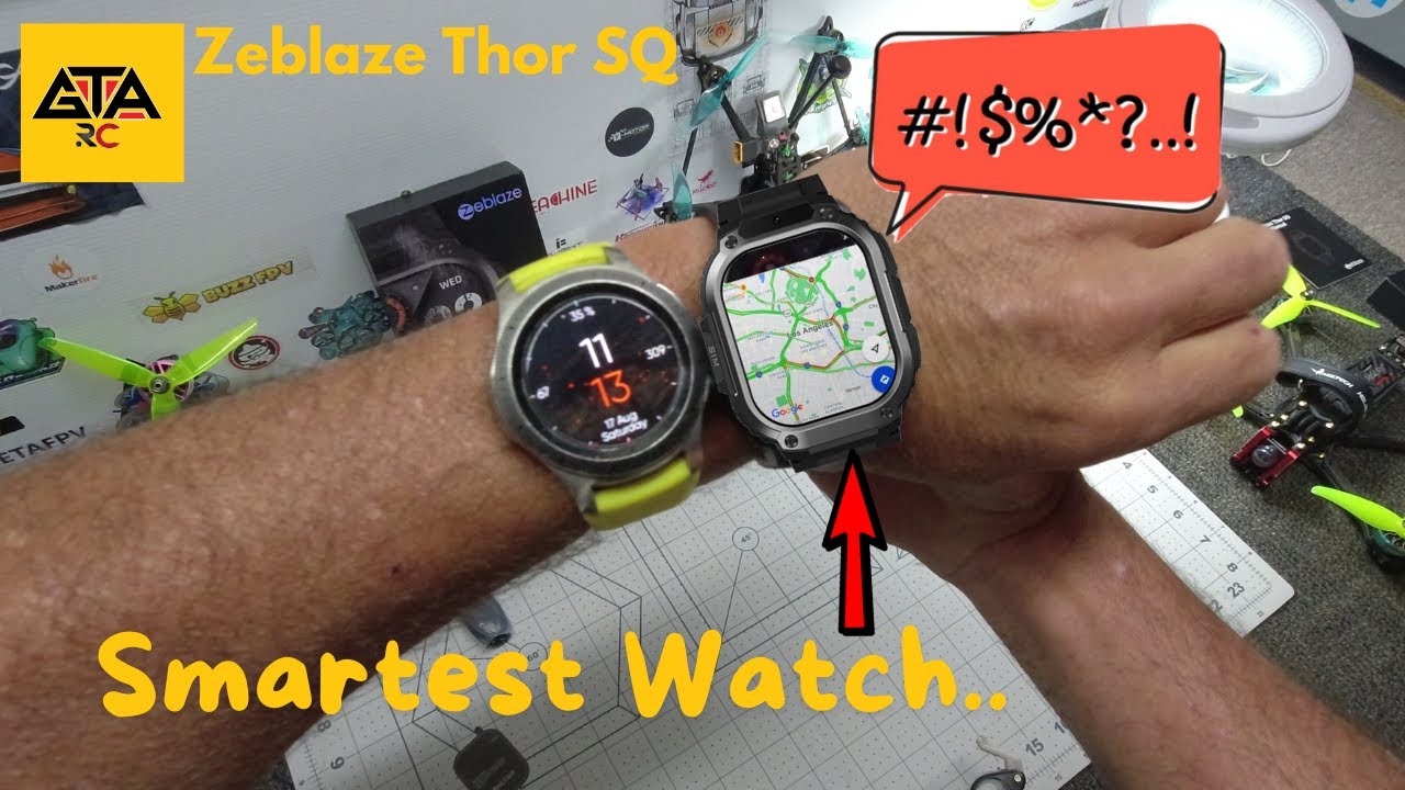 Zeblaze Thor XSQ Vs Samsung - Smart Watch on a Budget ??