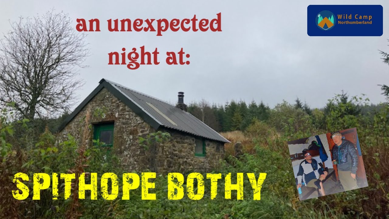 Spithope bothy was our refuge being put off wild camping on the border ridge by weather and cows