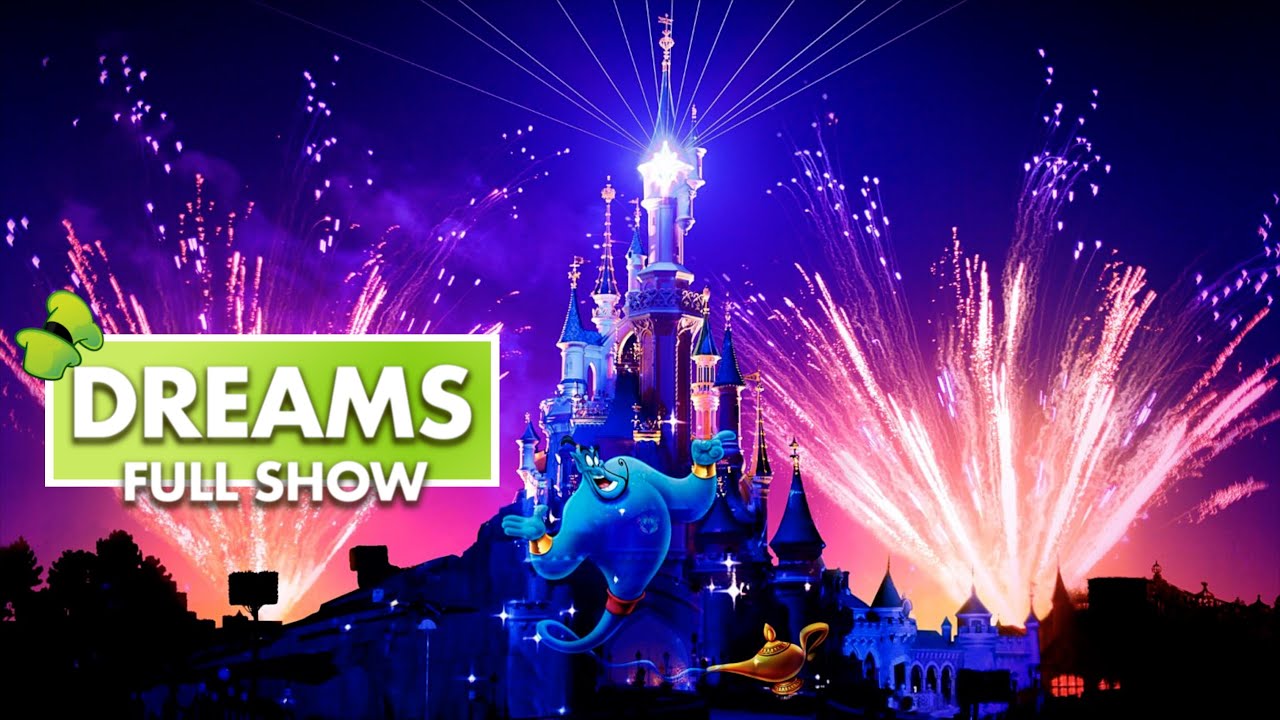 Disney Dreams! Fireworks Show  [4K] - Disneyland Paris 2024