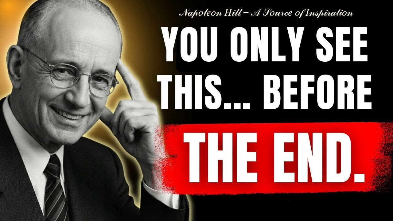 You Will Only See This Moments Before Everything Aligns | Napoleon Hill