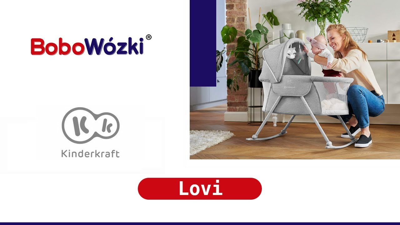 Kinderkraft Lovi ł&oacute;żeczko turystyczne | BoboW&oacute;zki&reg;