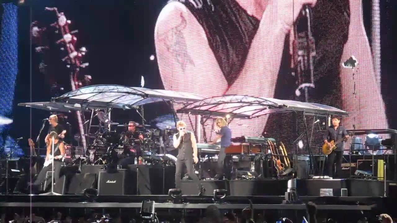Bon Jovi - You Give Love a Bad Name (live) @ OAKA Athens Greece 2011