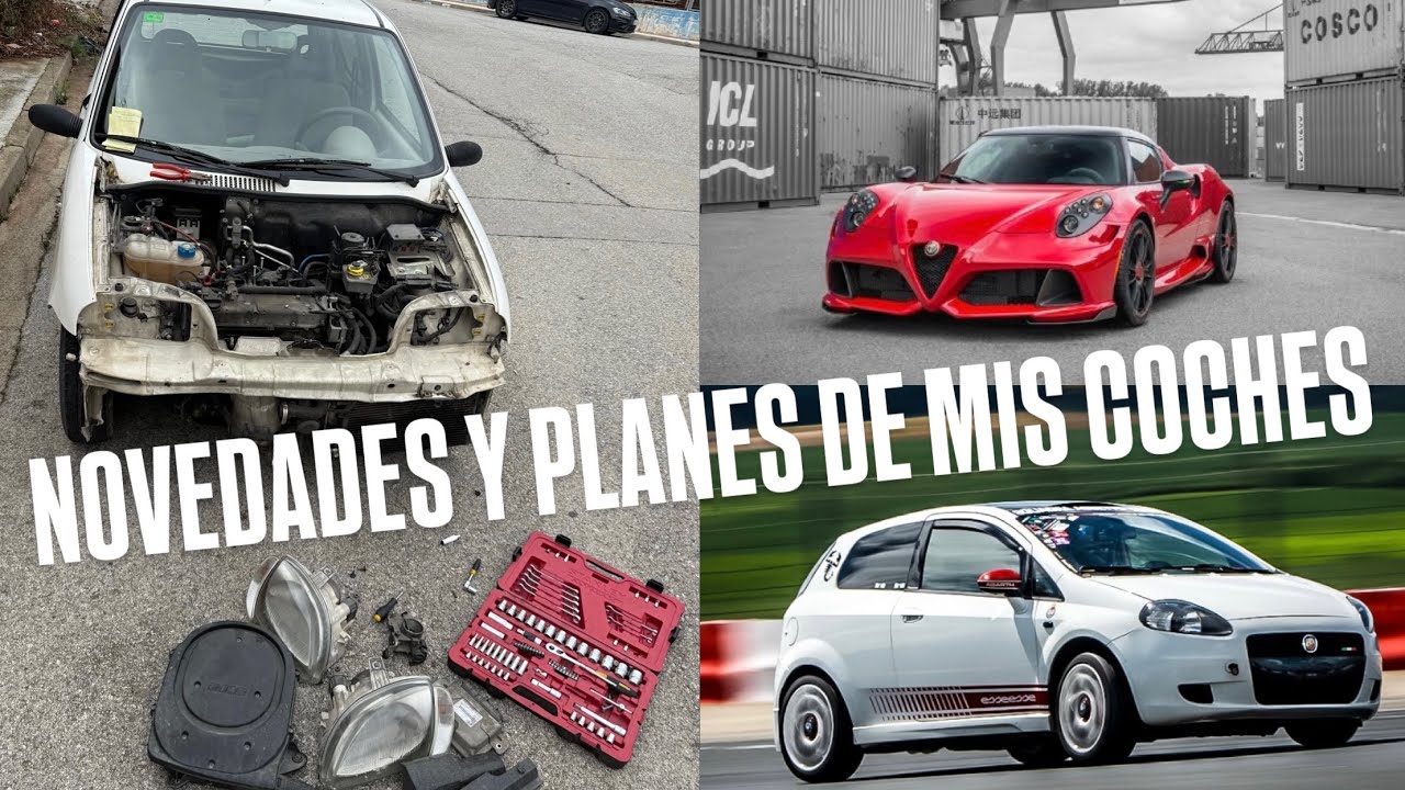 Planes: Alfa 4C racing Punto Abarth y Seicento estampado 😅