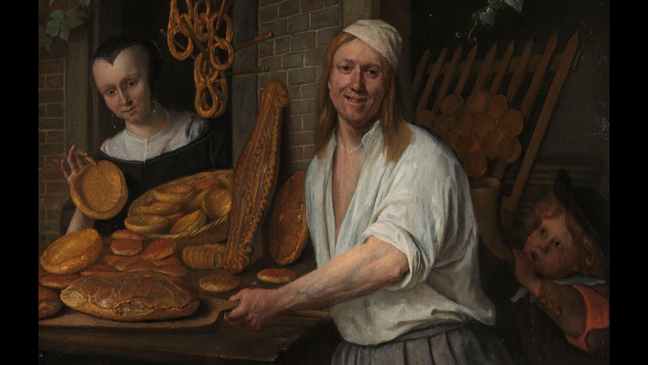 Bakken met bakker Arend in de 17de eeuw.