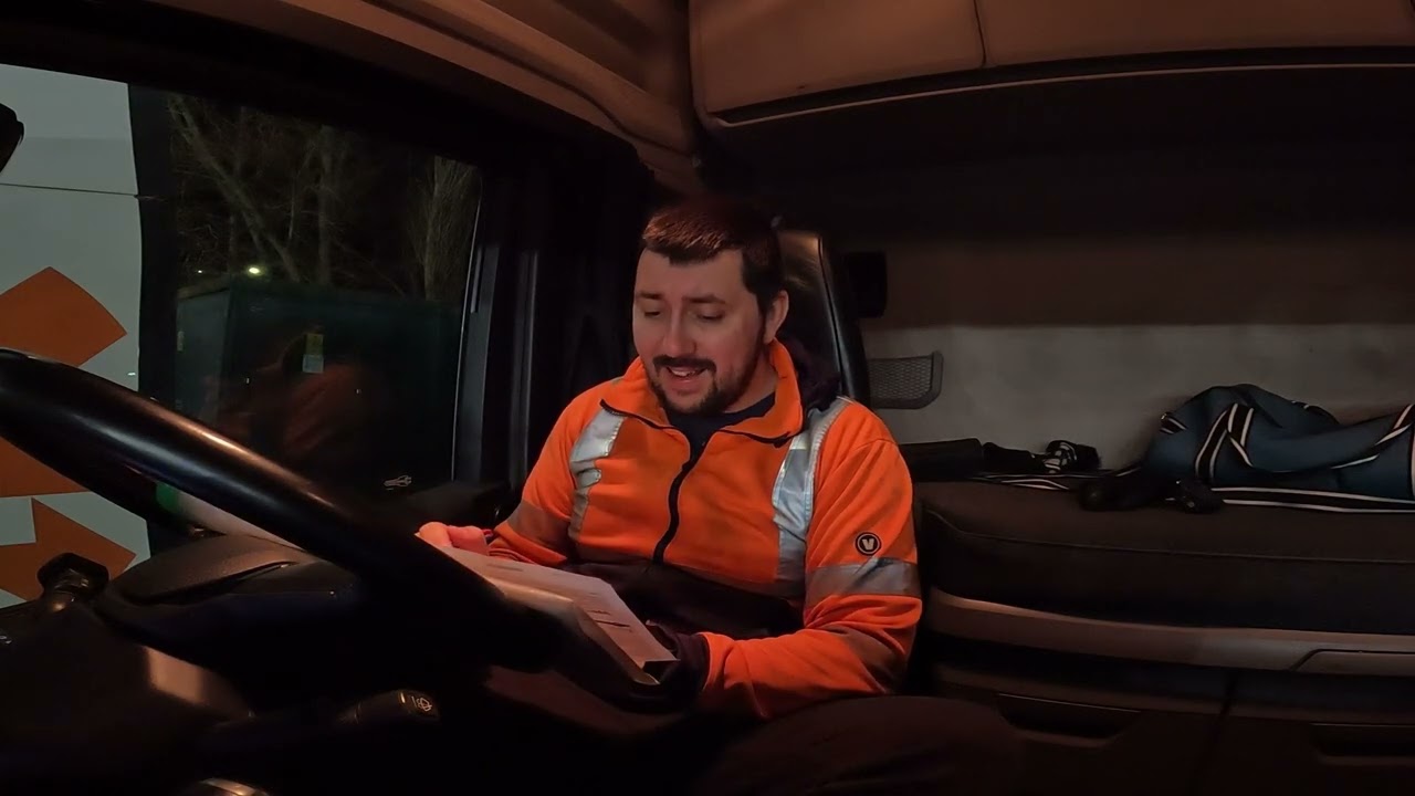 2 zile DE MUNCA din VIATA unui SOFER de TIR