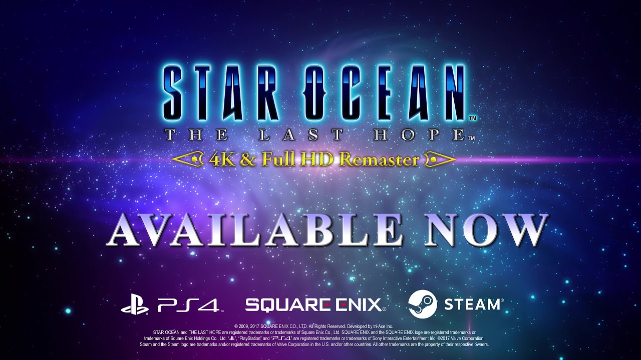 Star Ocean: The Last Hope 4K and Full HD Remaster – Launch Trailer