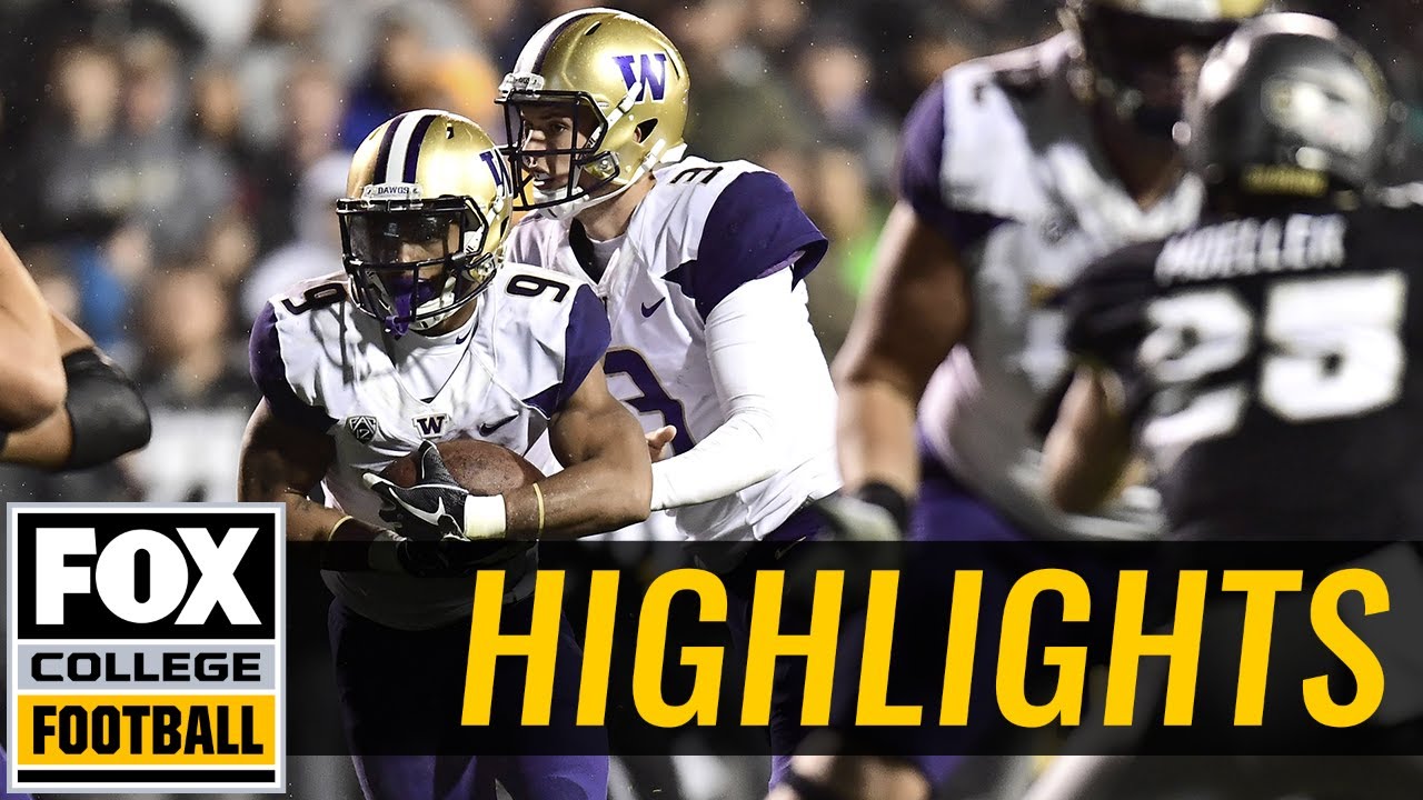 Washington vs Colorado | HIGHLIGHTS | FOX COLLEGE FOOTBALL
