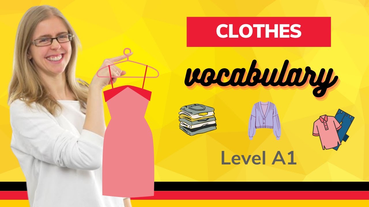 🌍 Day 59.2. Kleidung (Vokabeln) - Clothes (vocabulary) *German to Go*