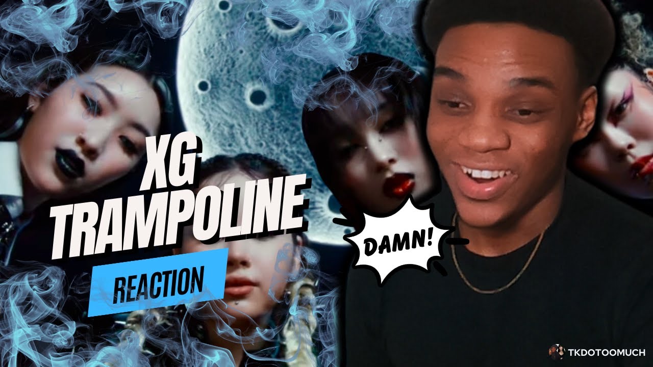 [XG TAPE #4] Trampoline (JURIN, HARVEY, MAYA, COCONA) REACTION!