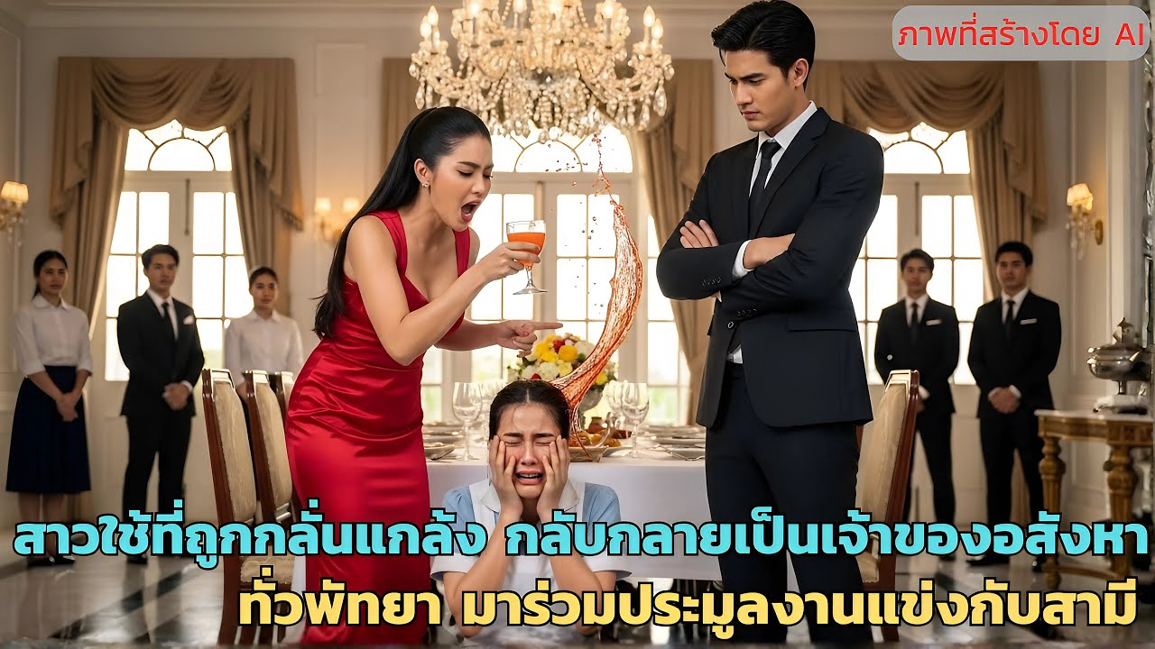 สาวใช้ที่ถูกกลั่นแกล้งกลับกลายเป็นเจ้าของอสังหาทั่วพัทยาที่มาร่วมประมูลงานแข่งกับสามี!