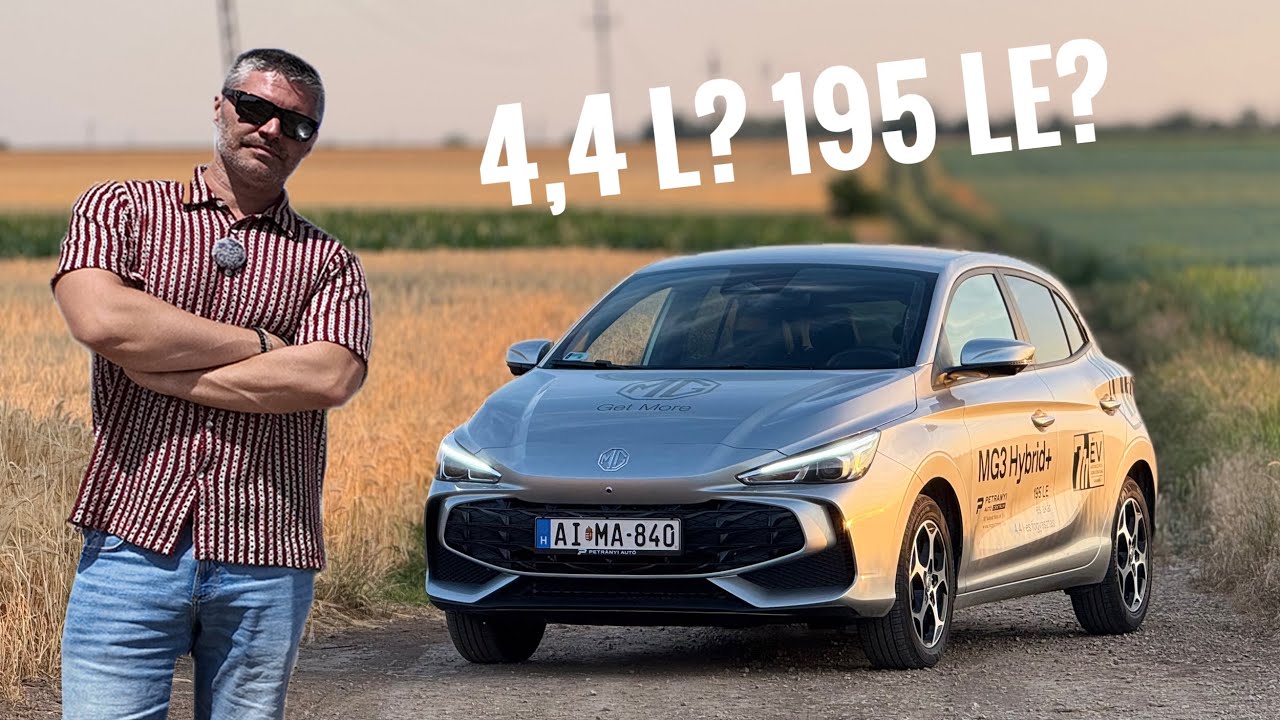 4,4 litert eszik, pedig 195 lóerős? IGEN! | MG3 Hybrid+ (2025)