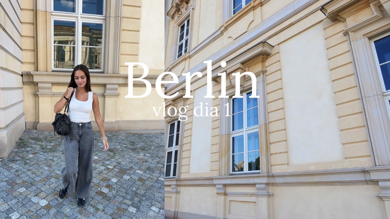 vlog berlin dia 1 | llegada a berlin, excursion en bici...