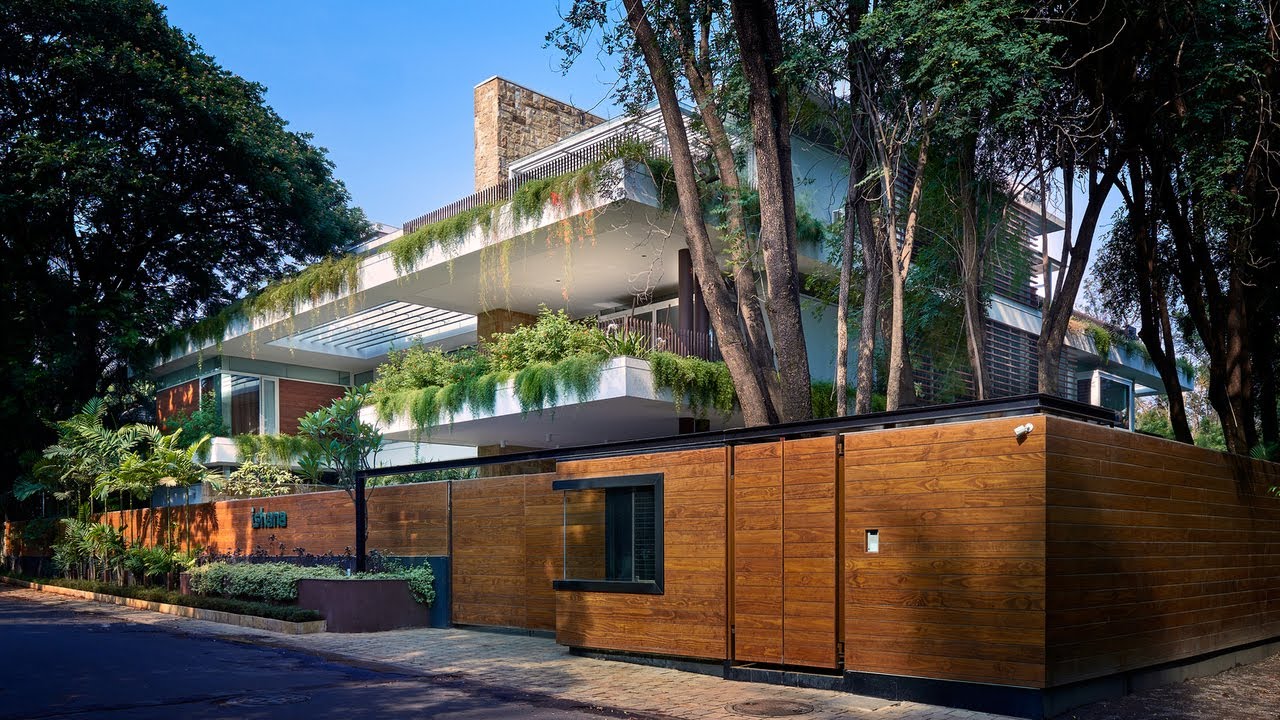 Bridges, Water, and Greenery: Inside the 21000 ft² Hovering Gardens House in Pune