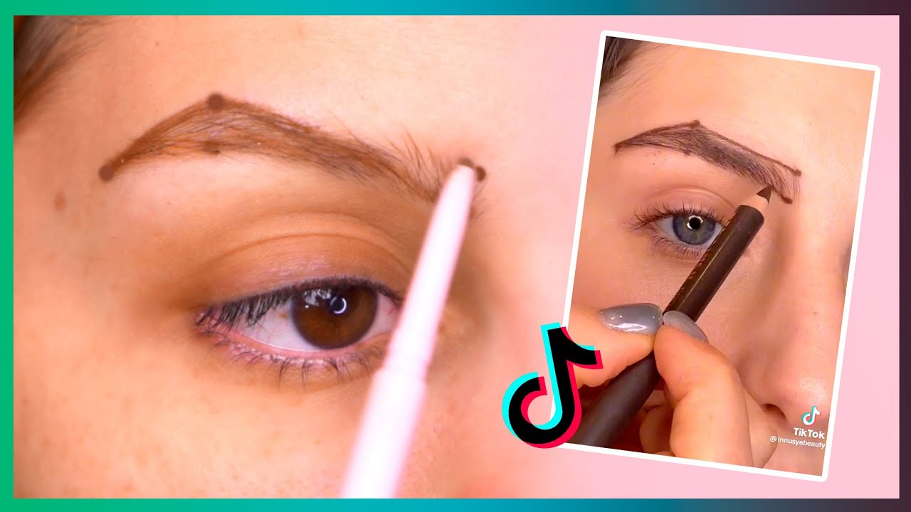 MAQUILLAJE DE CEJAS - TRUCO DE TIKTOK