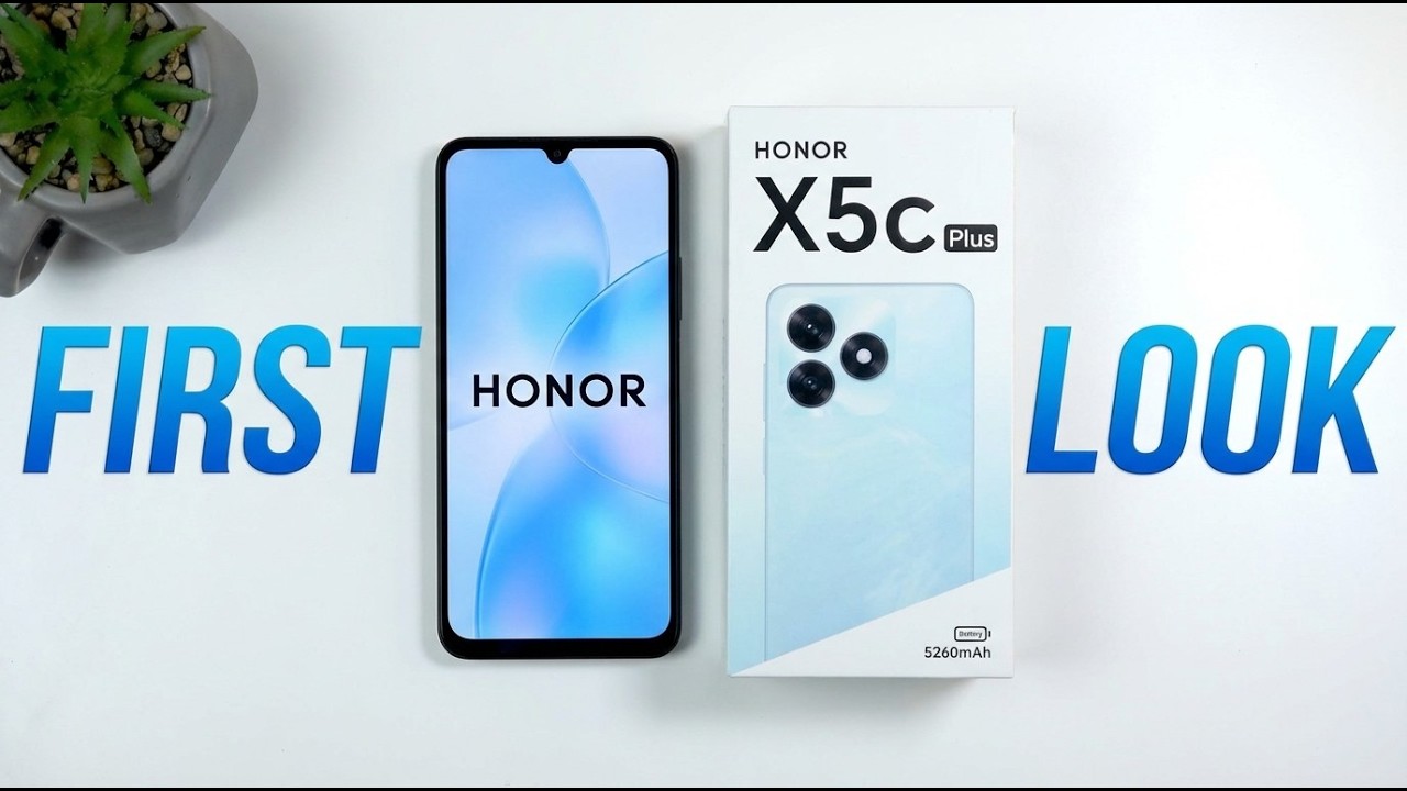 HONOR X5c Plus &ndash; rozpakowanie i pierwsze spojrzenie