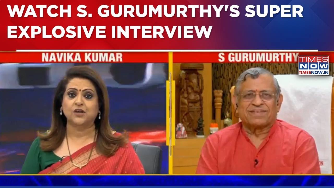 S. Gurumurthy Exclusive: Thuglak Editor Says 'Rahul Gandhi Can Never Afford To Lose DMK' | WATCH