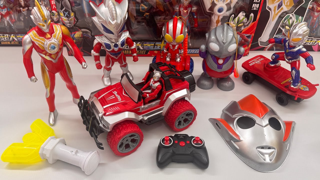 Ultraman Toys Collection Unboxing Review- Ultraman Set,18:47 minutes satisfied unpacking