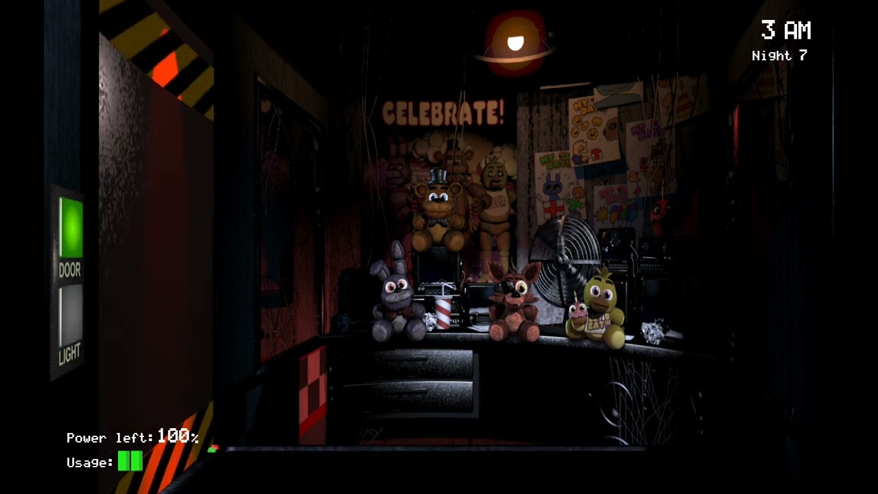 Five nights at freddys gameplay