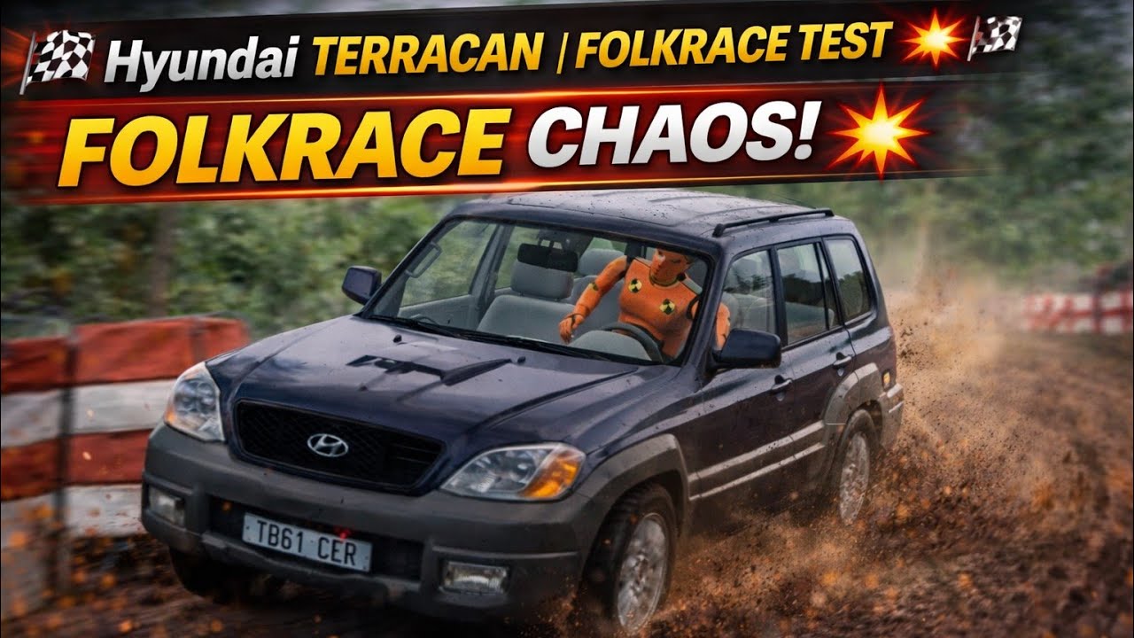 🔥🏁 Hyundai Terracan | Folkrace Test 💥 | Assetto Corsa 🏁🔥