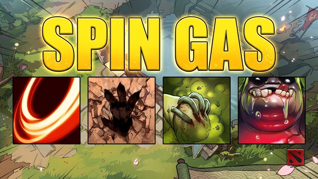 Spin Gas BLADE FURY + ROT + TRAMPLE | Ability Draft