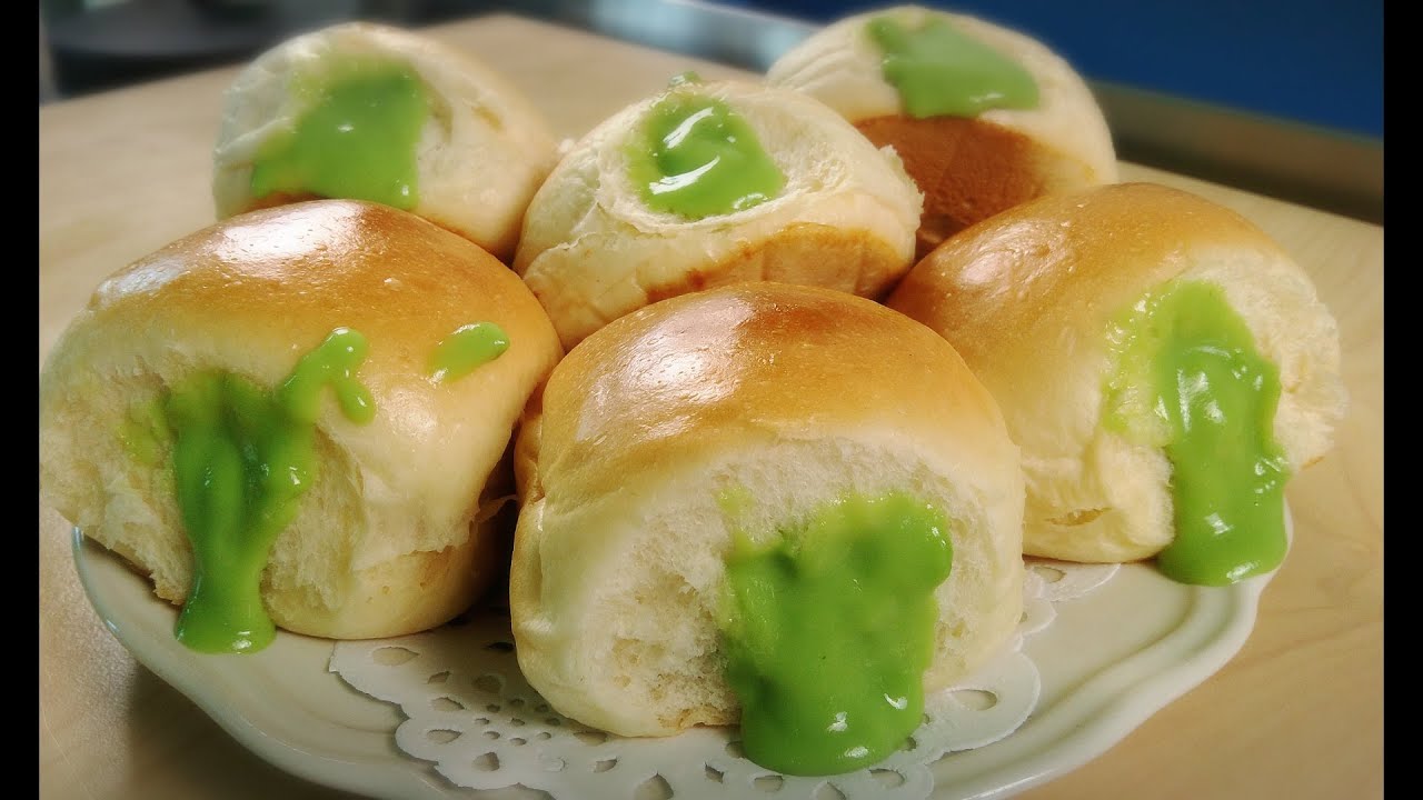 ขนมปังนิ่มสังขยาใบเตยลาวา ไส้ทะลัก | สูตรทำขายจริง | สอนทำเบเกอรี่ขาย | มือใหม่หัดทำเบเกอรี่