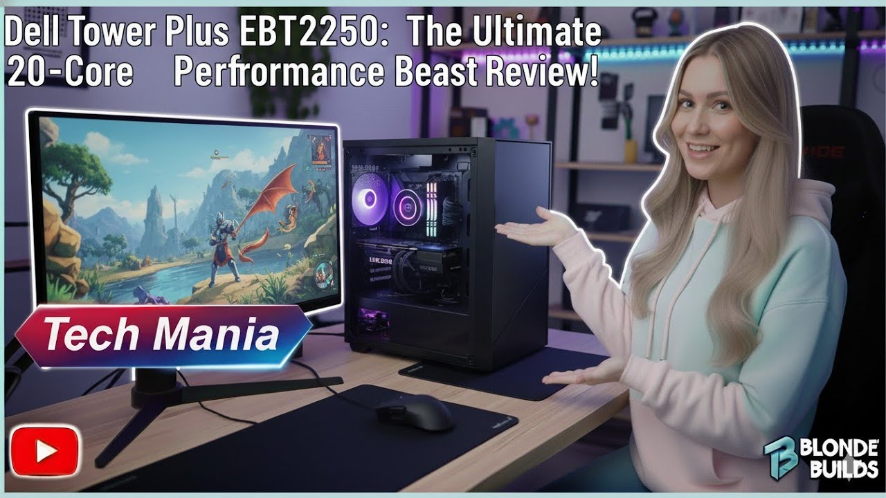Dell Tower Plus EBT2250: The Ultimate 20-Core Performance Beast Review!