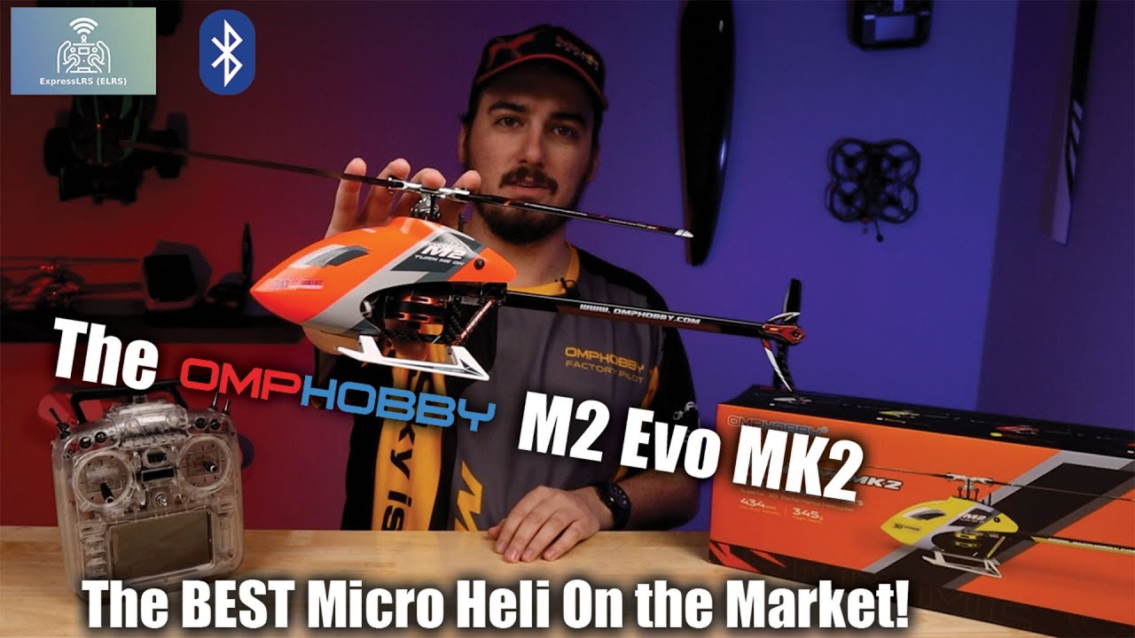 OMPHOBBY Just Redefined The Micro Heli! M2 EVO MK2