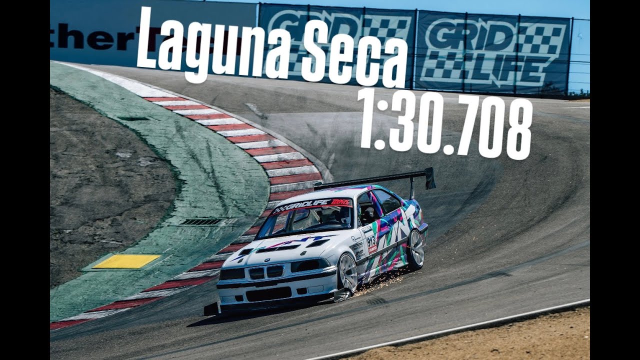 E36 M3 1:30.708 at Laguna Seca for Grid Life