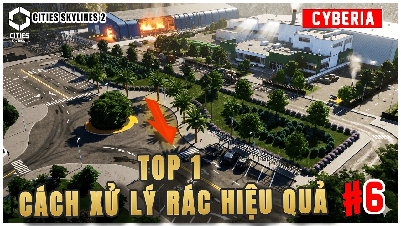 Ai Lại Xây Nhà Máy Rác Trên Núi Thế Này ? | Cities Skylines 2 | CTmall