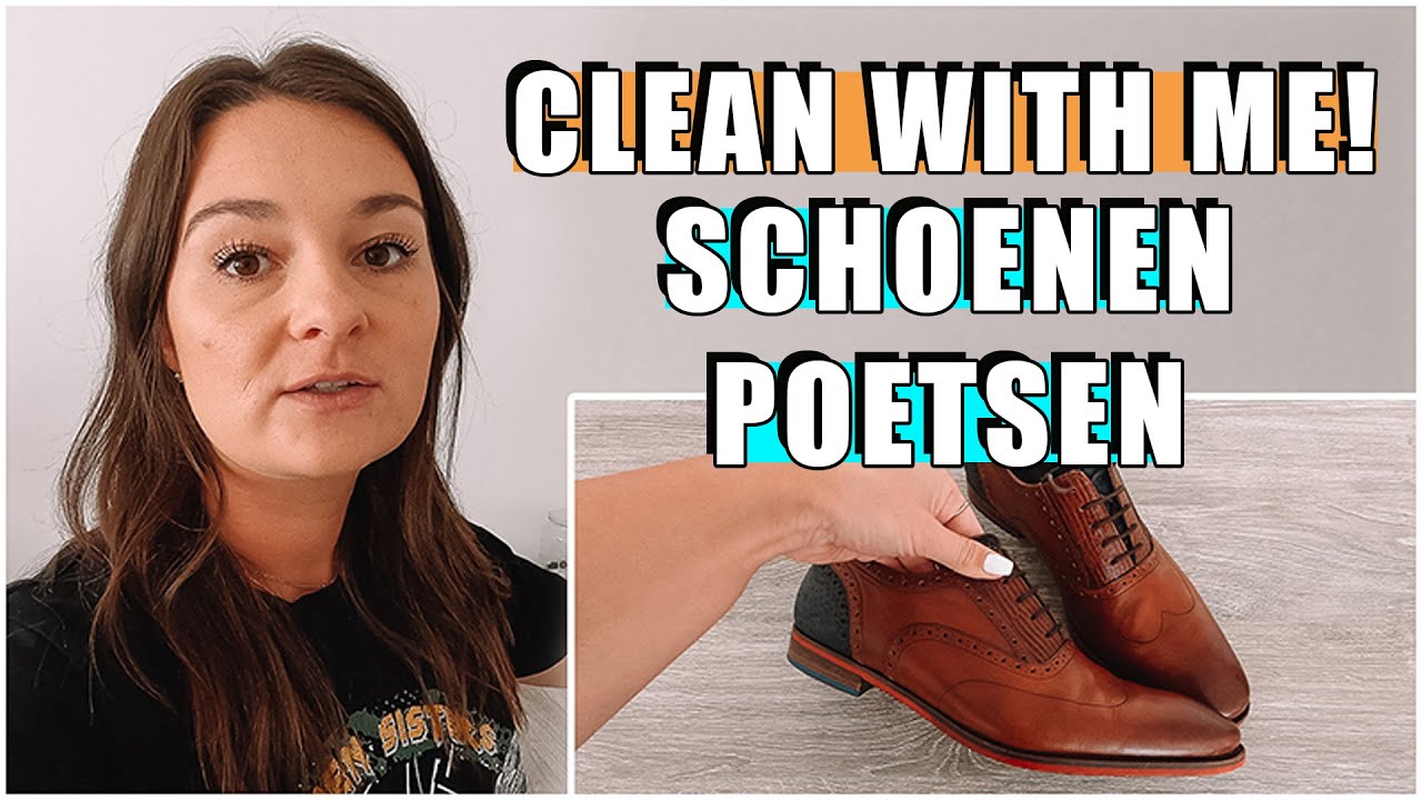 CLEAN WITH ME | Floris van Bommel schoenen poetsen | Leren schoenen poetsen  | DIDI VAN BERGEN
