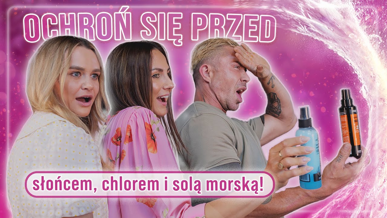 Wysuszenie, osłabienie, zmatowienie. Zobacz, jak latem dba o włosy Bartek Janusz!