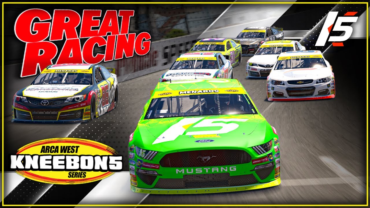 ARCA West Series Rd #5 - Irwindale - iRacing NASCAR Gameplay