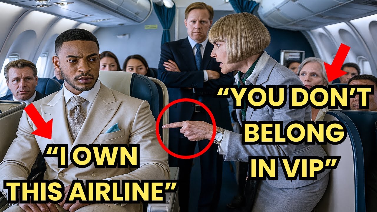 Чернокожего генерального директора выгнали с VIP-места ради белого пассажира — я остолбенел, когд...