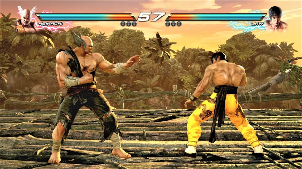 Heihachi vs Law (Hardest AI) - Tekken 7 Arcade