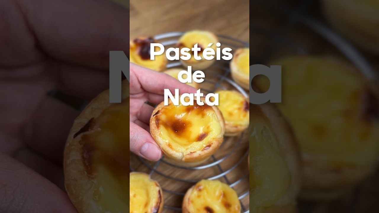 Authentisches Rezept: So machst du k&ouml;stliche Pasteis de Nata - Portugiesische Bl&auml;tterteigt&ouml;rtchen