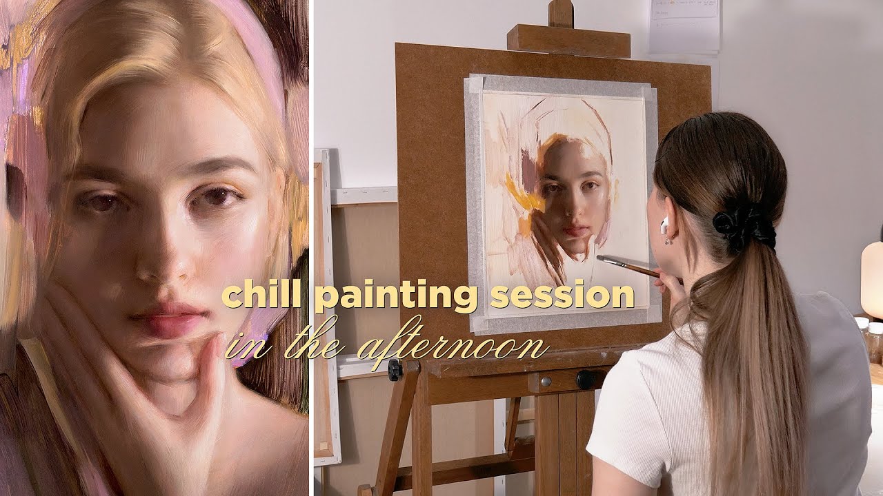 Painting a Portrait in Oil | ‘Aureoline’ ☀️ (painting tips)