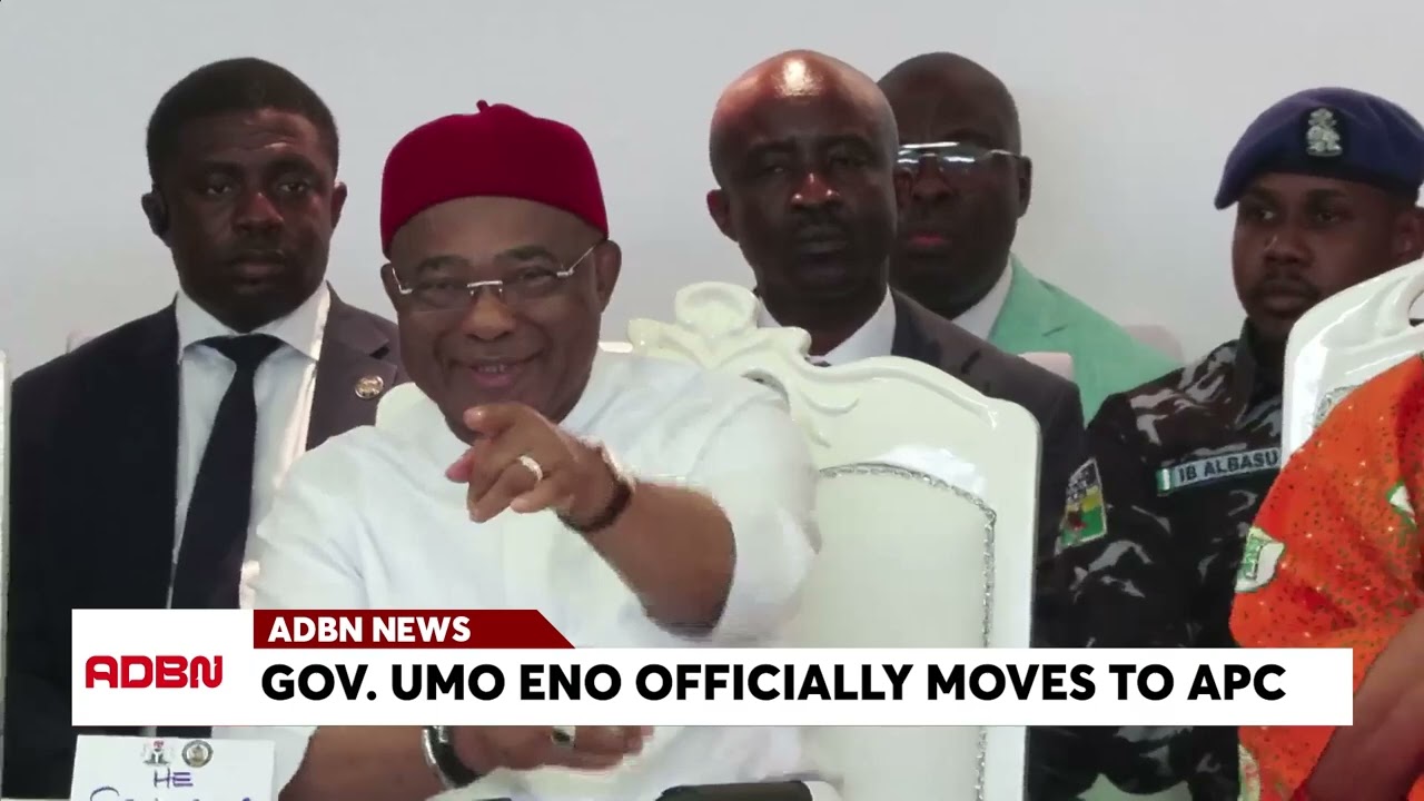 Governor Umo Eno Officially Moves to APC